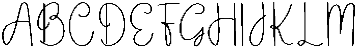Loving Regular otf (400) Font UPPERCASE