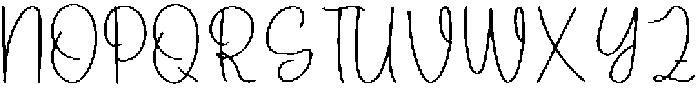 Loving Regular otf (400) Font UPPERCASE