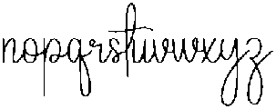 Loving Regular otf (400) Font LOWERCASE