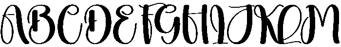 Loving Regular otf (400) Font UPPERCASE