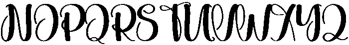 Loving Regular otf (400) Font UPPERCASE