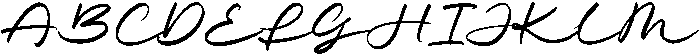 Loving Signature Regular otf (400) Font UPPERCASE