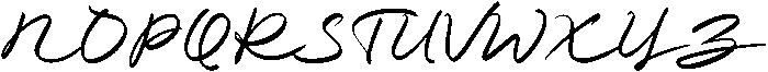 Loving Signature Regular otf (400) Font UPPERCASE