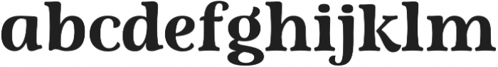 Lovingly Friends Serif Bold otf (700) Font LOWERCASE