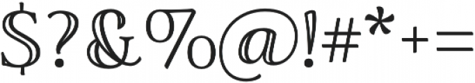 Lovingly Friends Serif Engraved otf (400) Font OTHER CHARS
