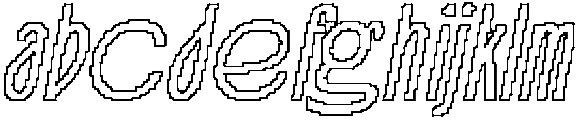 Lovnie Pixel Outline otf (400) FONT