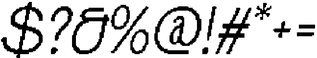 LovniePixel-Regular otf (400) Font OTHER CHARS