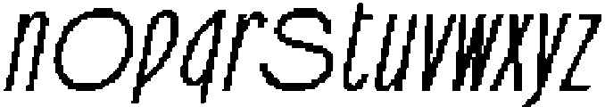 LovniePixel-Regular otf (400) Font LOWERCASE