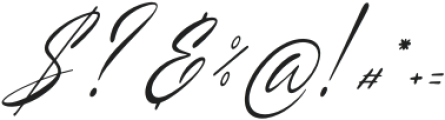 Lowreika Augusta Italic otf (400) Font OTHER CHARS