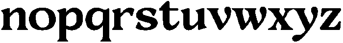 Loyale Rosell otf (400) Font LOWERCASE