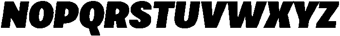 Loyaute Black Italic otf (900) Font UPPERCASE