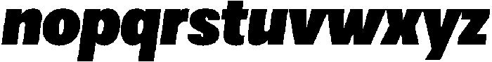 Loyaute Black Italic otf (900) Font LOWERCASE