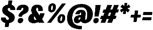 Loyaute Bold Italic otf (700) Font OTHER CHARS