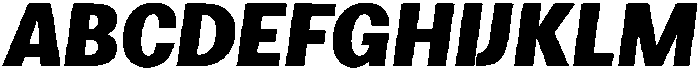 Loyaute Bold Italic otf (700) Font UPPERCASE
