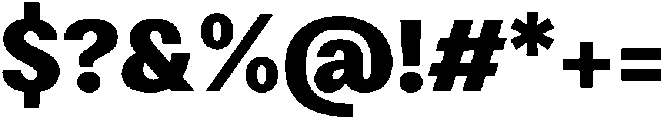 Loyaute Bold otf (700) Font OTHER CHARS