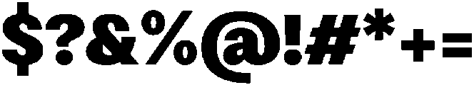 Loyaute Extra Bold otf (700) Font OTHER CHARS