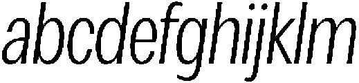 Loyaute Light Condensed Italic otf (300) FONT