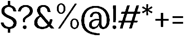 Loyaute Regular otf (400) Font OTHER CHARS