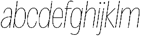 Loyaute Thin Condensed Italic otf (100) FONT