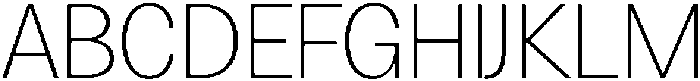 Loyaute Ultra Light otf (300) Font UPPERCASE