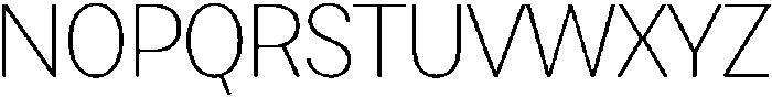 Loyaute Ultra Light otf (300) Font UPPERCASE