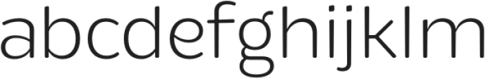 Loyola Soft Light otf (300) Font LOWERCASE