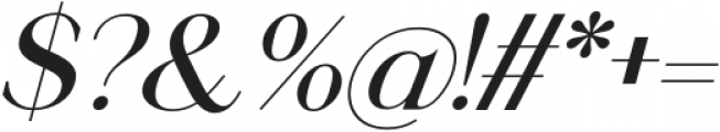 lostgun BETA Semi Bold Italic otf (600) Font OTHER CHARS
