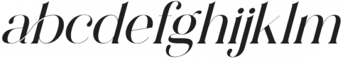 lostgun-Italic otf (400) Font LOWERCASE
