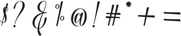 love heart Script Regular otf (400) Font OTHER CHARS