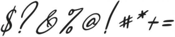 lovelova Italic otf (400) Font OTHER CHARS