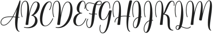 lovely heart Regular otf (400) Font UPPERCASE