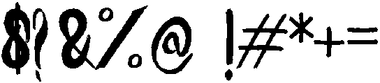 lover otf (400) Font OTHER CHARS