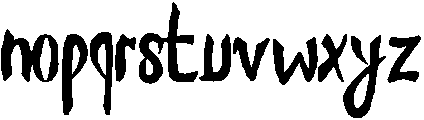 lover otf (400) Font LOWERCASE