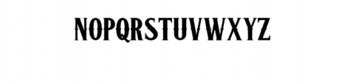 Lost Volution Font LOWERCASE