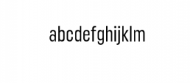 Lostfield condensed regular.ttf Font LOWERCASE