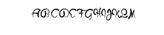 Lotus Script Font.otf Font UPPERCASE