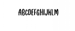 Love Quake.otf Font UPPERCASE