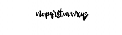 Lovetime Font LOWERCASE