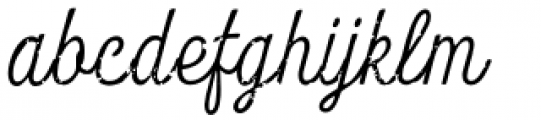 Look Script Rough Light Font LOWERCASE