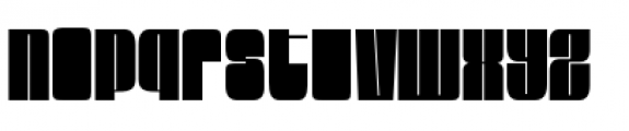 Loudine Condensed Font LOWERCASE