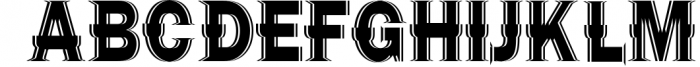 LOGOS | 5 Font Logo 1 Font UPPERCASE