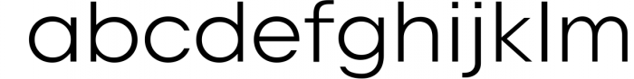 LORIN - Geometric Typeface & Web Fonts 3 Font LOWERCASE