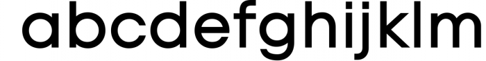 LORIN - Geometric Typeface & Web Fonts Font LOWERCASE