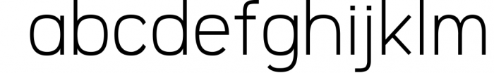 Logico-Sans Simple Modern Font 3 Font LOWERCASE