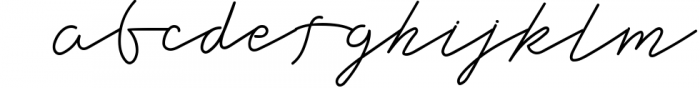 Long Liner | Luxury Signature Font LOWERCASE