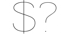 Losta Nova - a lovely sans serif 3 Font OTHER CHARS