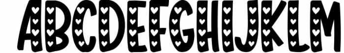 Love Birthday Font LOWERCASE