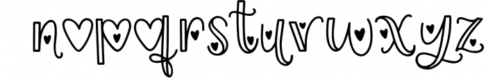 Love Notes, Valentine's Font for Crafters Font LOWERCASE