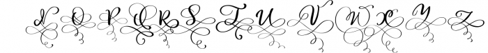 Love Story Monogram Font Font LOWERCASE