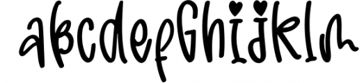 LoveSick-Quirky Handwritten Font Font LOWERCASE